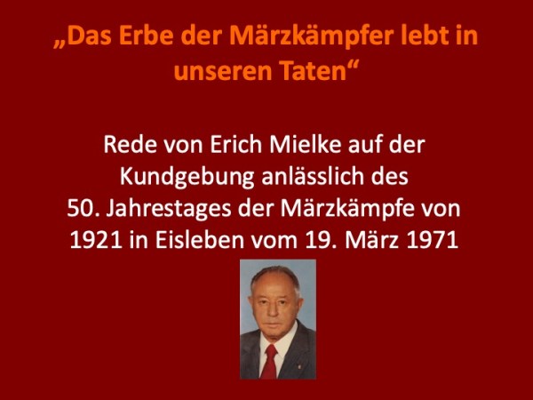 „Das Erbe der Märzkämpfer lebt in unseren&nbsp;Taten“